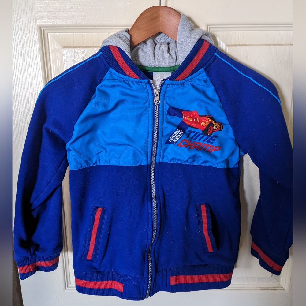 Boys Disney Lightning McQueen Hoodie- 7/8
